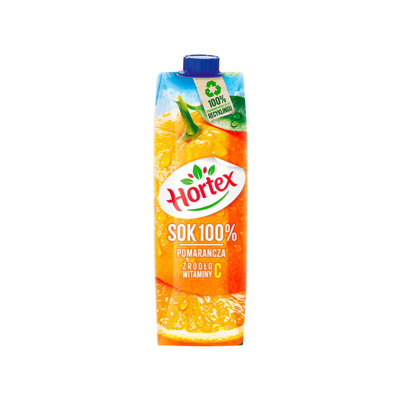 SOK HORTEX POMARAŃCZOWY 1L KARTONIK