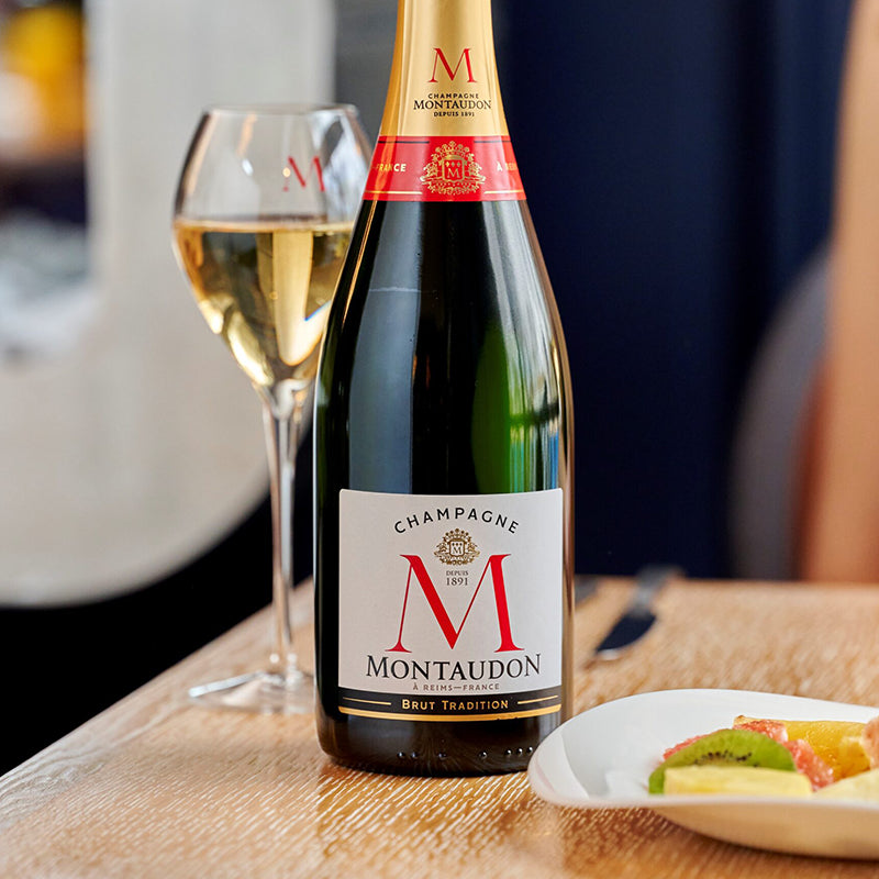 SZAMPAN MONTAUDON BRUT CHAMPAGNE 12% 0,75L