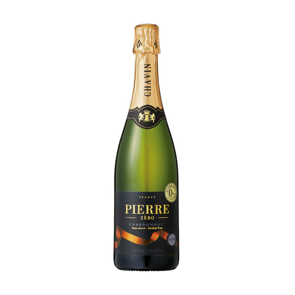 WINO BEZALKOHOLOWE MUSUJĄCE PIERRE ZERO CHARDONNAY SPARKLING BIAŁE 0% 0,75L