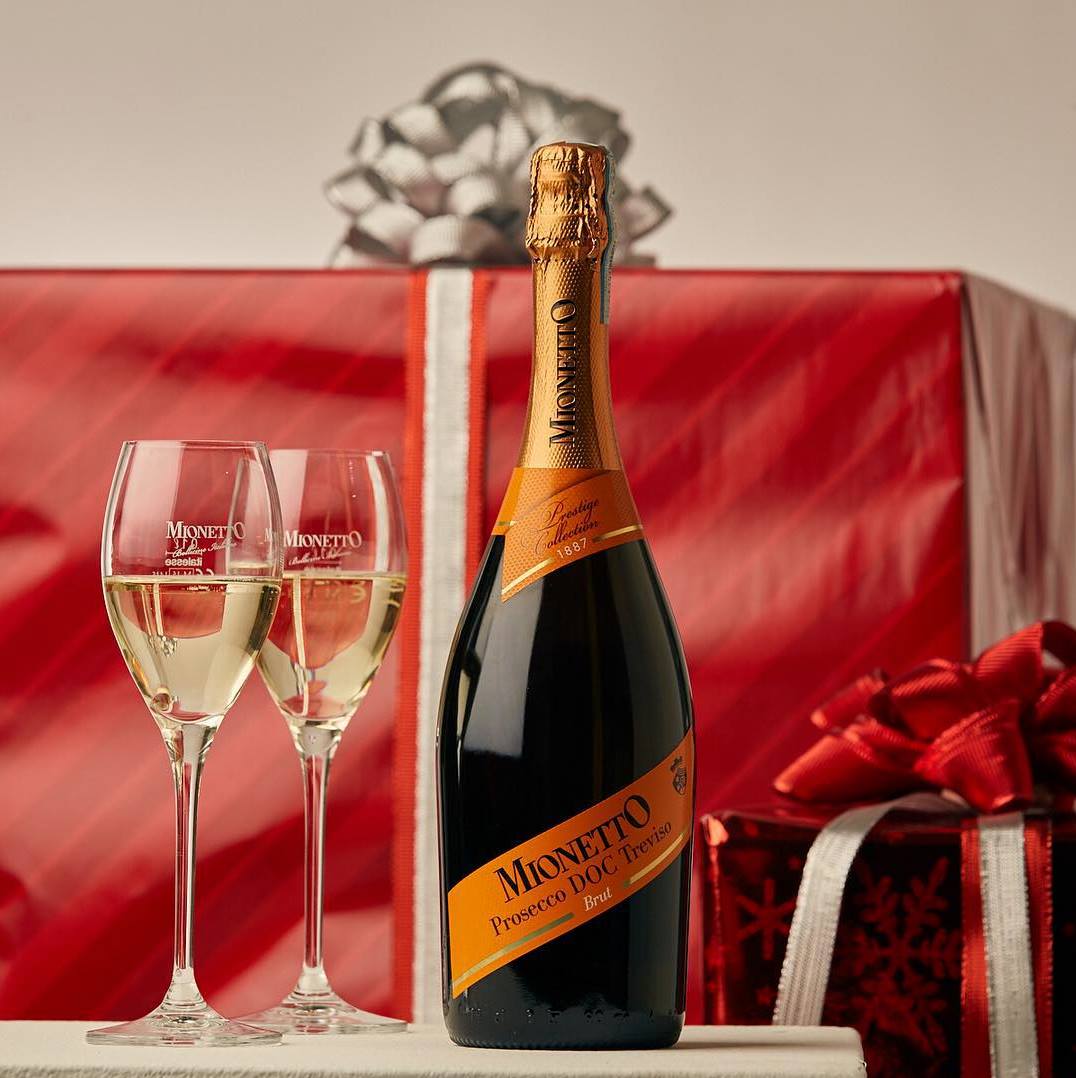WINO MIONETTO PROSECCO BRUT ORANGE BIAŁE WYTRAWNE 11% 0,75L