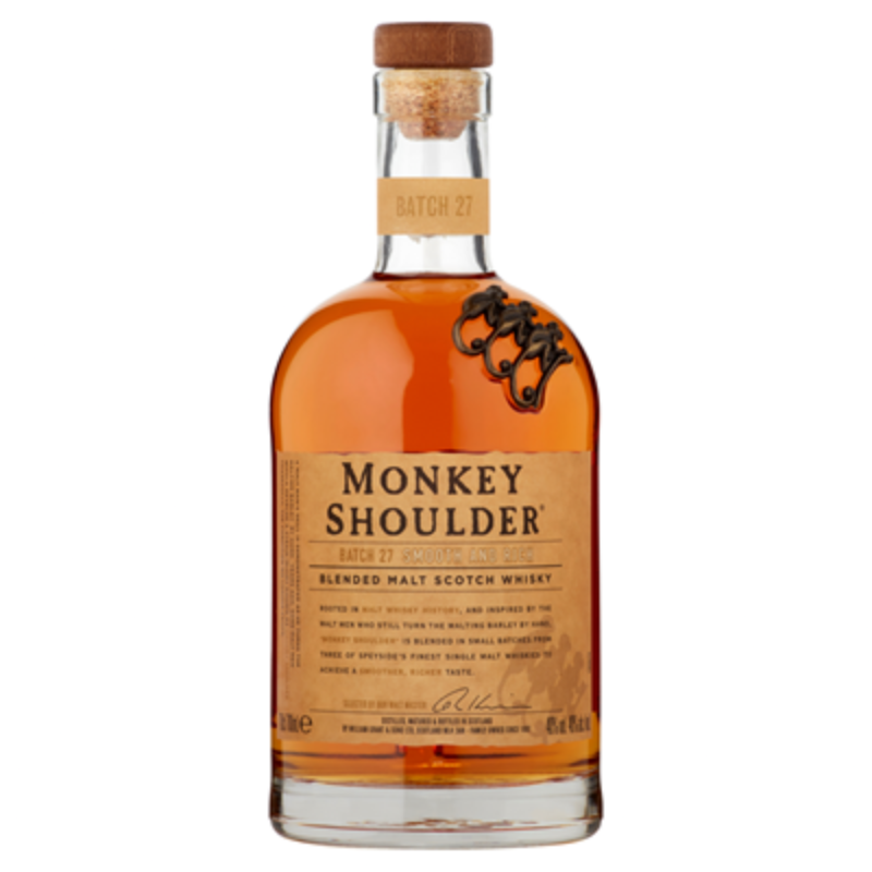 WHISKY SZKOCKA MONKEY SHOULDER BLENDED MALT 40% 700 ML