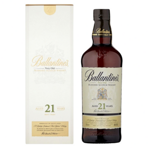 SZKOCKA WHISKY BALLANTINE'S TYPU BLENDED 21-LETNIA 40% 0,7L