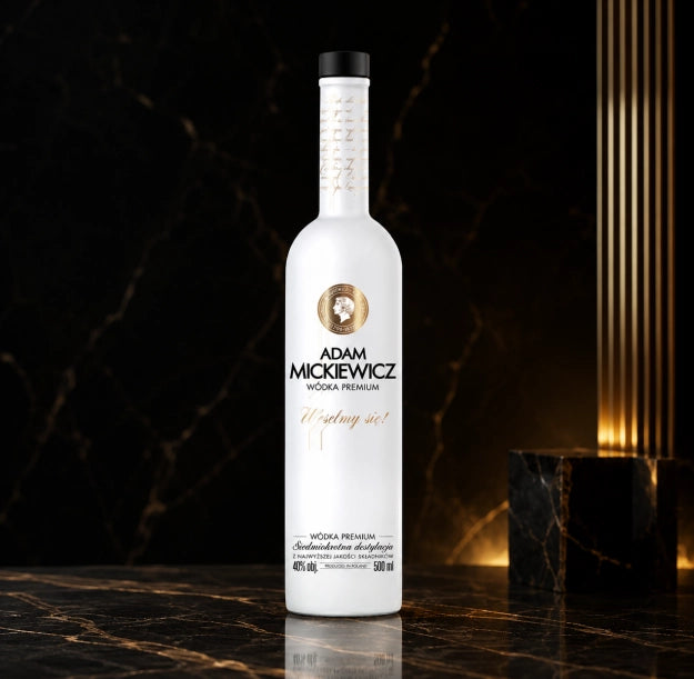 WÓDKA ADAM MICKIEWICZ WESELMY SIĘ! 40% 0,5L