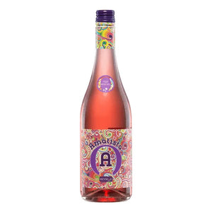WINO HISZPAŃSKIE AMATISTA ROSADO RÓŻOWE SŁODKIE FRIZZANTE MUSUJĄCE 5% 0,75L