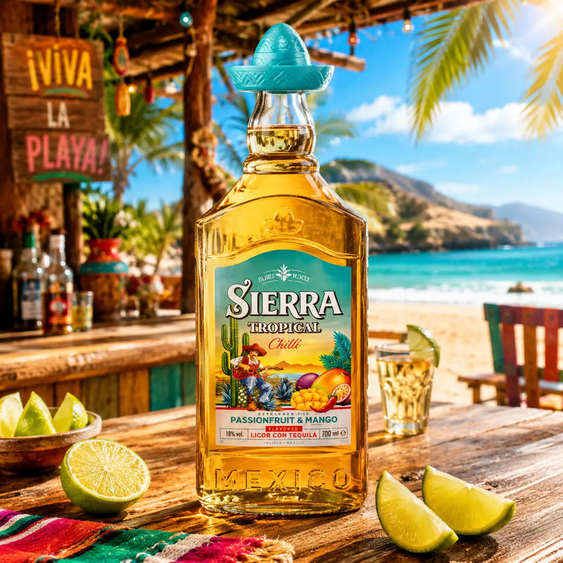 TEQUILA SIERRA CHILLI 18% 0,7L