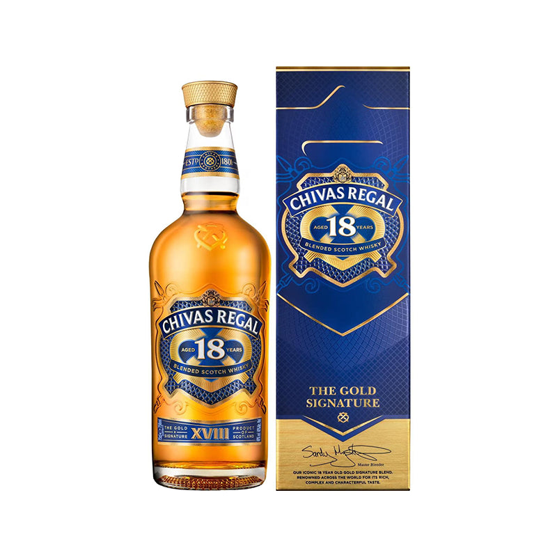 WHISKY SZKOCKA CHIVAS REGAL 18YO 40% 0,7L W KARTONIKU
