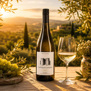WINO HISZPAŃSKIE CASTILLO BIAŁE WYTRAWNE  13,5%  0,75L