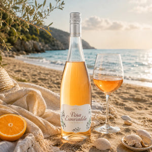 WINO HISZPAŃSKIE VINA ESMERALDA ORANGE POMARAŃCZOWE PÓŁWYTRAWNE 11,5% 0,75L
