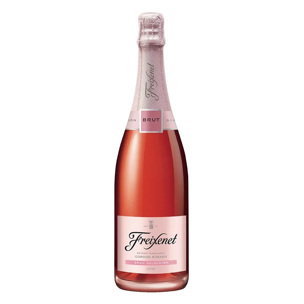 CAVA FREIXENET CORDON ROSADO SECO HISZPAŃSKA RÓŻOWA PÓŁWYTRAWNA 12% 0,75L