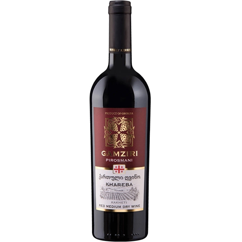 WINO GAMZIRI PIROSMANI CZERWONE PÓŁWYTRAWNE 12,5% 0,75L