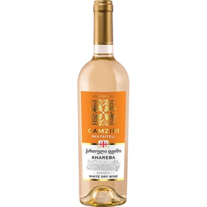 WINO GRUZIŃSKIE GAMZIRI RKATSITELI BIAŁE WYTRAWNE 12,5% 0,75L