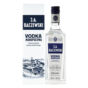 WÓDKA J.A. BACZEWSKI 40% 0,7L W KARTONIKU