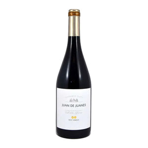 WINO HISZPAŃSKIE JUAN DE JUANES VENDIMIA PLATA PETIT VERDOT CZERWONE WYTRAWNE 14% 0,75L