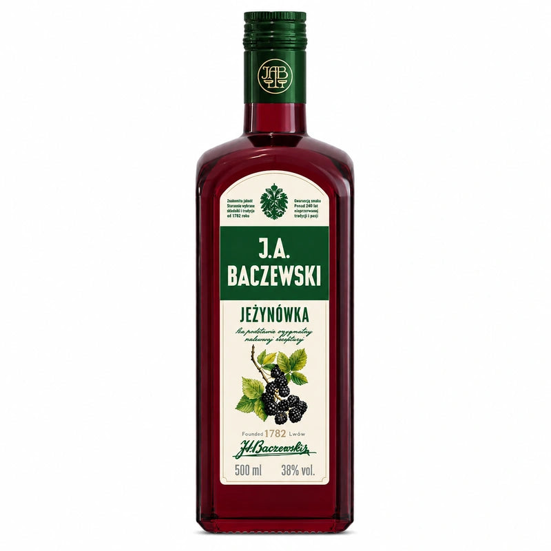 WÓDKA J.A. BACZEWSKI JEŻYNÓWKA 38% 0,5L