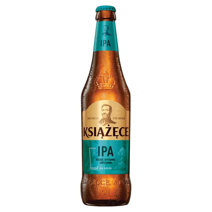 PIWO KSIĄŻĘCE IPA 5,4% 0,5L BUTELKA