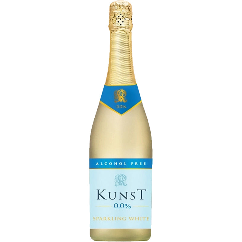 BEZALKOHOLOWE WINO KUNST SPARKLING BIAŁE PÓŁWYTRAWNE 0% 0,75L