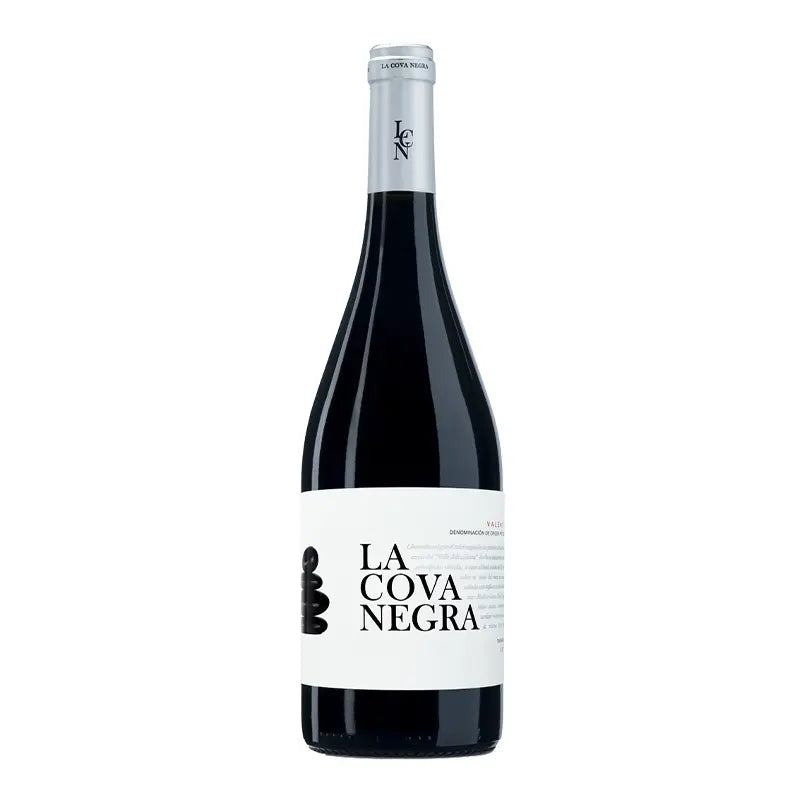 WINO HISZPAŃSKIE LA COVA NEGRA TEMPRANILLO VALENCIA CZERWONE WYTRAWNE 16,5% 0,75L