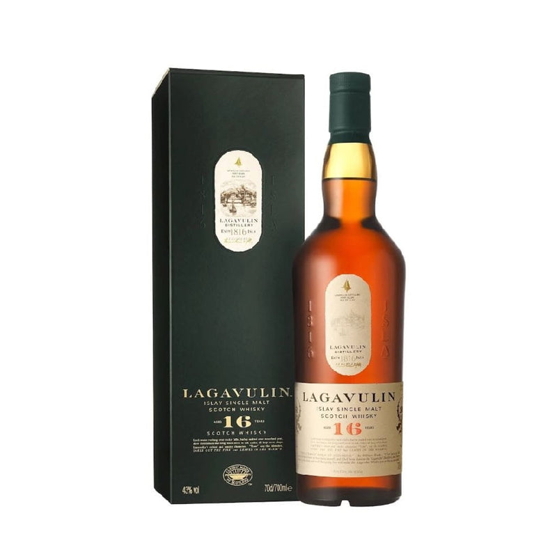WHISKY SZKOCKA LAGAVULIN 16YO 43% 0,7L W KARTONIKU