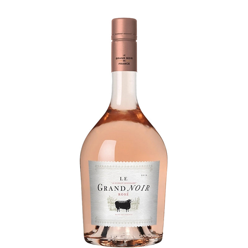 WINO FRANCUSKIE LE GRAND NOIR IGP PAYS D'OC ROSE RÓŻOWE WYTRAWNE 12,5% 0,75L