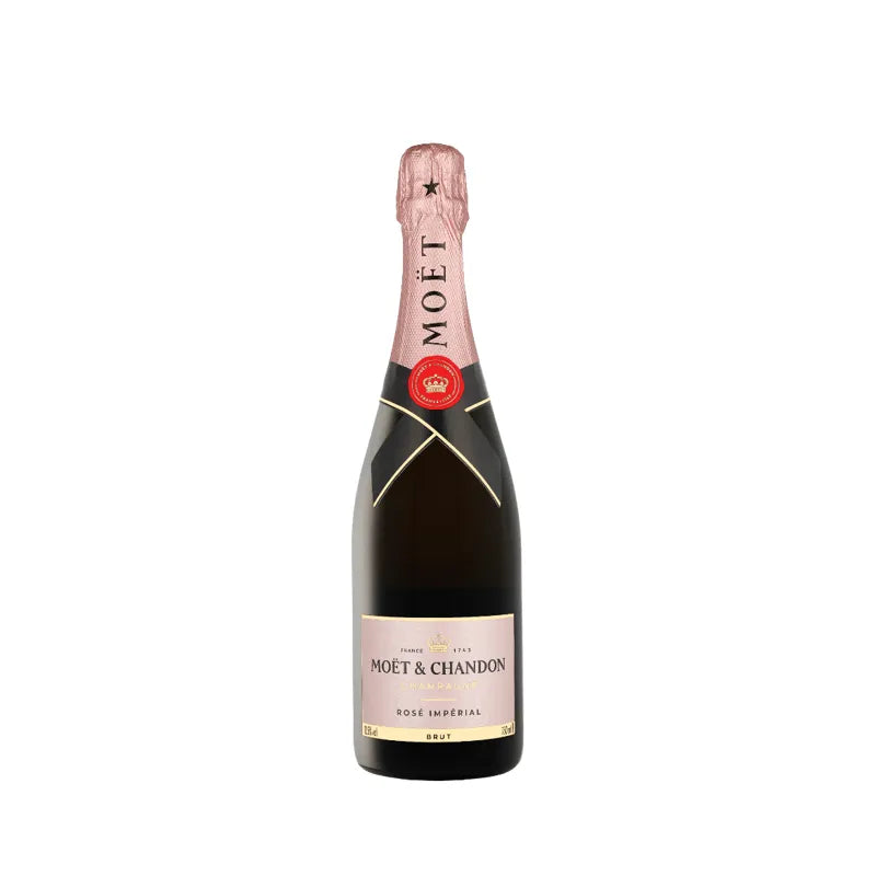 SZAMPAN MOET & CHANDON IMPERIAL ROSE RÓŻOWY WYTRAWNY 12,5% 0,75L