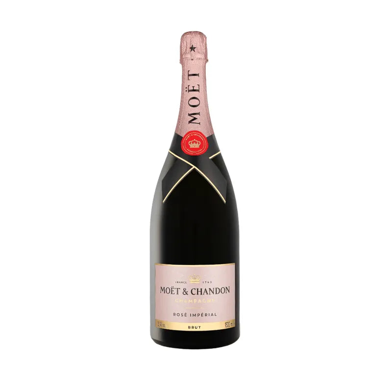 SZAMPAN MOET & CHANDON IMPERIAL ROSE RÓŻOWY WYTRAWNY 12,5% 1,5L