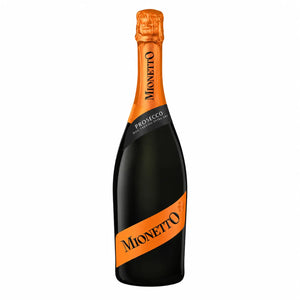 WINO MUSUJĄCE MIONETTO PROSECCO DOC BLACK EXTRA DRY BIAŁE PÓŁWYTRAWNE 11% 0,75L