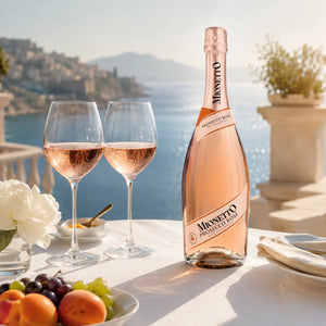 WINO MUSUJĄCE MIONETTO PROSECCO ROSE RÓŻOWE WYTRAWNE 11% 0,75L