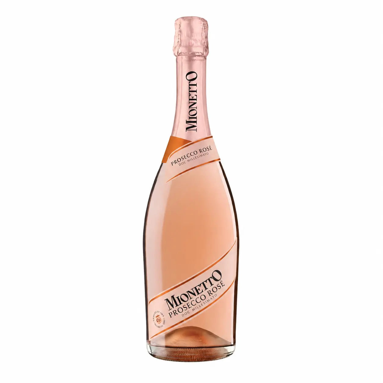 WINO MUSUJĄCE MIONETTO PROSECCO ROSE RÓŻOWE WYTRAWNE 11% 0,75L