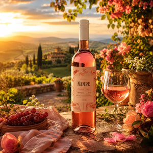 WINO ARGENTYŃSKIE NAMPE ROSADO RÓŻOWE PÓŁWYTRAWNE 12,5% 0,75L