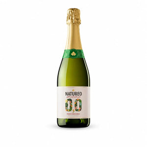 WINO MUSUJĄCE BEZALKOHOLOWE HISZPAŃSKIE NATUREO SPARKLING SEMI SECO PÓŁWYTRAWNE 0% 0,75L