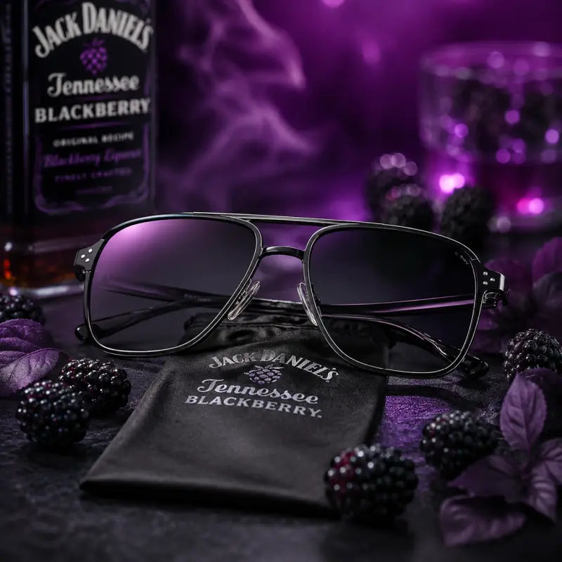 ZESTAW JACK DANIEL'S SMAKI + OKULARY JACK DANIEL'S BLACKBERRY GRATIS