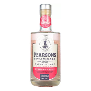 GIN BEZALKOHOLOWY PEARSONS BOTANICALS HIBISCUS & ROSE 0% 0,7L