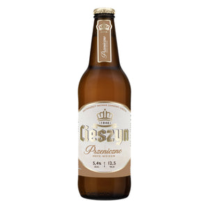 PIWO CIESZYŃSKIE PSZENICZNE 5,4% 0,5L