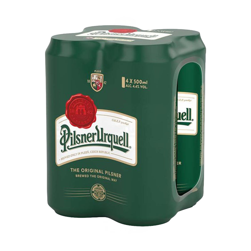 PIWO PILSNER URQUELL 4,4% 0,5L CZTEROPAK