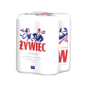 PIWO ŻYWIEC 5,6% 0,5L CZTEROPAK