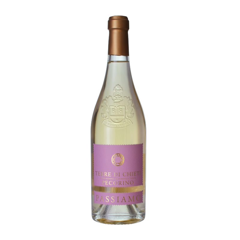 WINO WŁOSKIE PASSIAMO PECORINO IGT TERRE DE CHIETI BIAŁE WYTRAWNE 13% 0,75L
