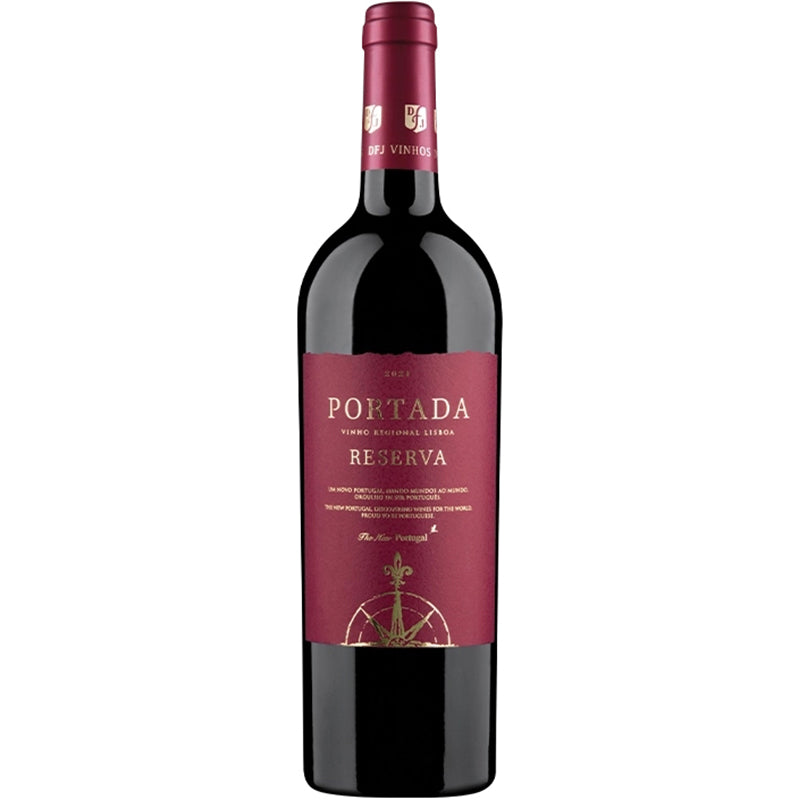 WINO PORTUGALSKIE PORTADA RESERVA LISBOA CZERWONE PÓŁWYTRAWNE 13,5% 0,75L