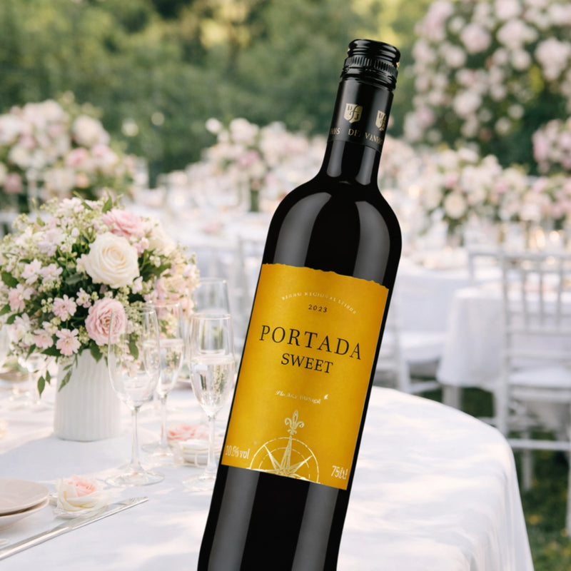 WINO PORTADA CZERWONE SŁODKIE 11,5% 0,75L