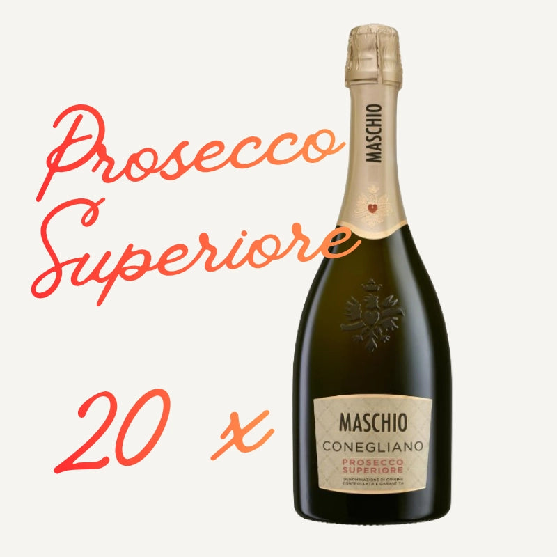 PAKIET PROSECCO SUPERIORE NA WESELNY TOAST - DLA 100-120 GOŚCI
