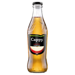 SOK CAPPY JABŁKOWY 100% 0,25L BUTELKA SZKLANA