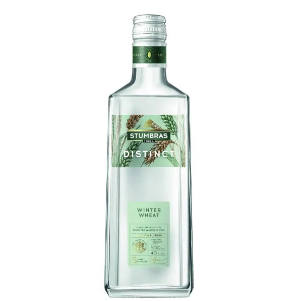 WÓDKA STUMBRAS DISTINCT WINTER WHEAT 40% 0,5L