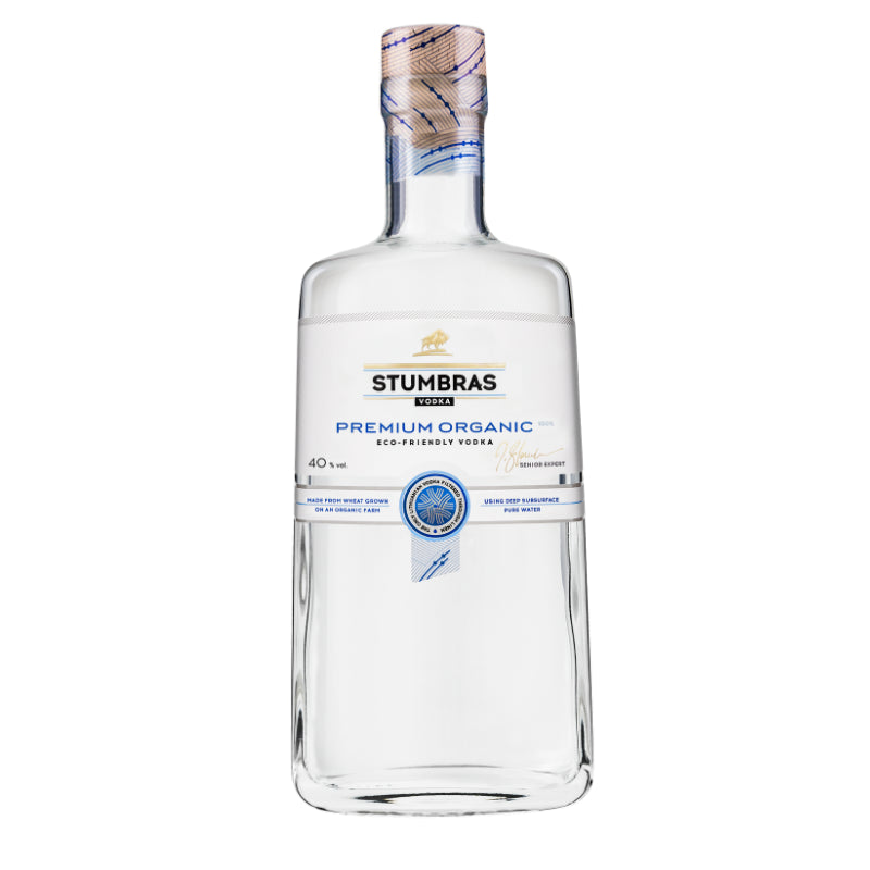WÓDKA STUMBRAS PREMIUM ORGANIC 40% 0,7L