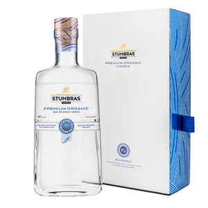 WÓDKA STUMBRAS PREMIUM ORGANIC GIFT BOX 40% 0,7L W KARTONIKU