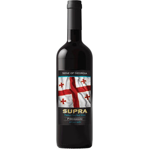 WINO GRUZIŃSKIE SUPRA PIROSMANI CZERWONE PÓŁWYTRAWNE 12% 0,75L