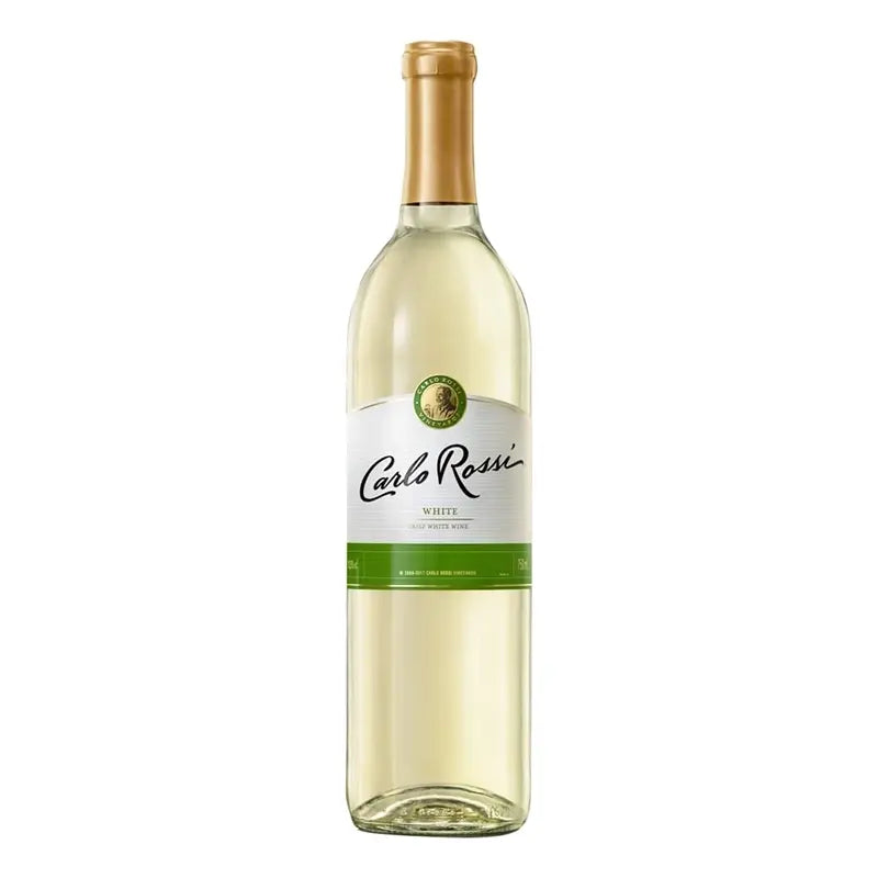 WINO AMERYKAŃSKIE CARLO ROSSI BIAŁE PÓŁWYTRAWNE 10,5% 0,75l