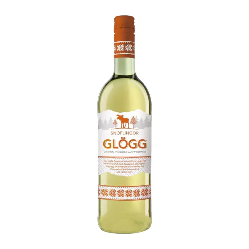 WINO GRZANE NIEMIECKIE SNOFLINGOR GLOGG BIAŁE SŁODKIE 10,8% 0,75L