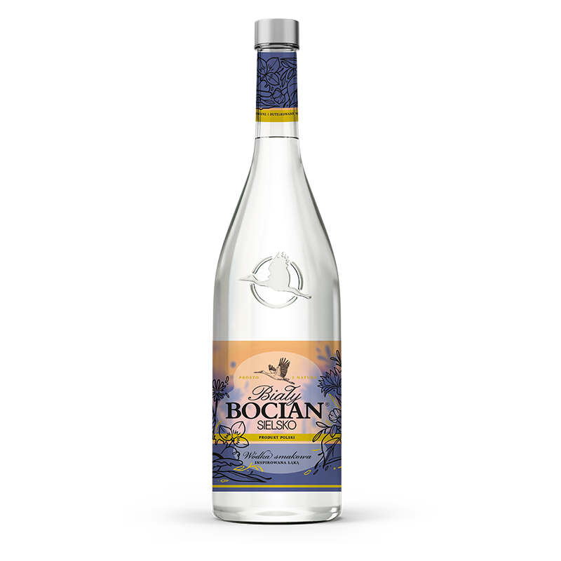 WÓDKA BIAŁY BOCIAN SIELSKO 37,5% 0,5L