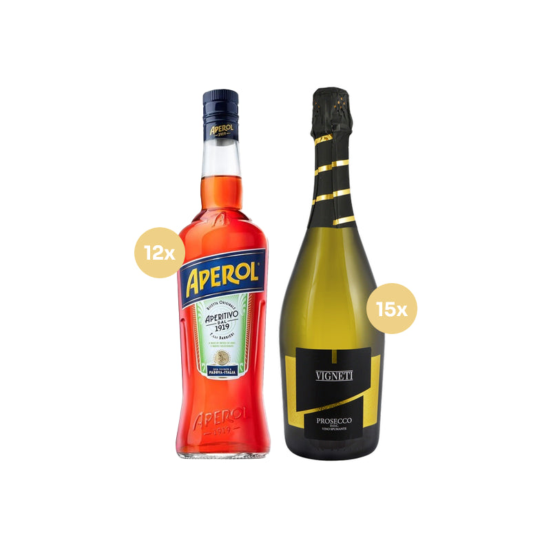 PAKIET APEROL SPRITZ CELEBRATION DLA 100-120 GOŚCI