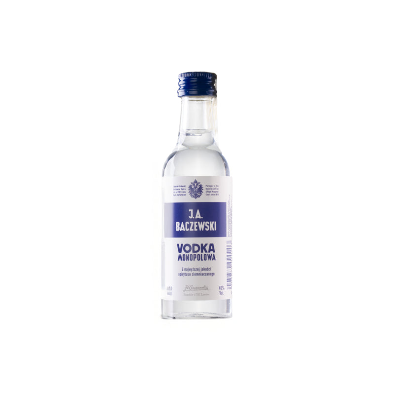 MINIATURKA WÓDKA BACZEWSKI 40% 0,05L