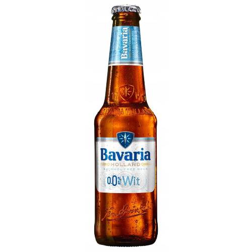 PIWO BEZALKOHOLOWE BAVARIA WIT PSZENICZNE 0% 0,33L SZEŚCIOPAK